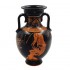 Greek Pottery ,Red figure Amphora 17cm,Hercules with Nemean Lion
