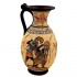 Greek Vase Jar,Oinochoe 26cm,Showing Achilles killing Penthesilea